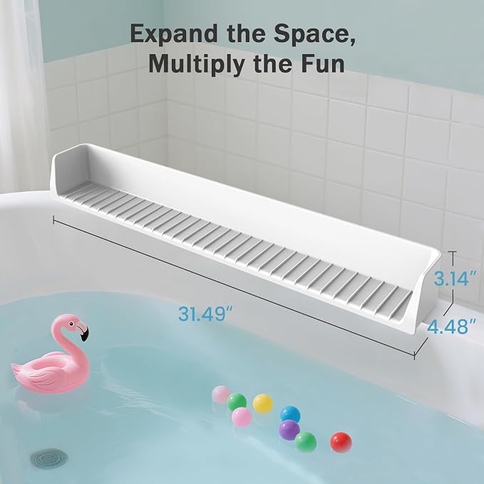Bathtub Splash Guard PlayPad Shelf Area - Image 6
