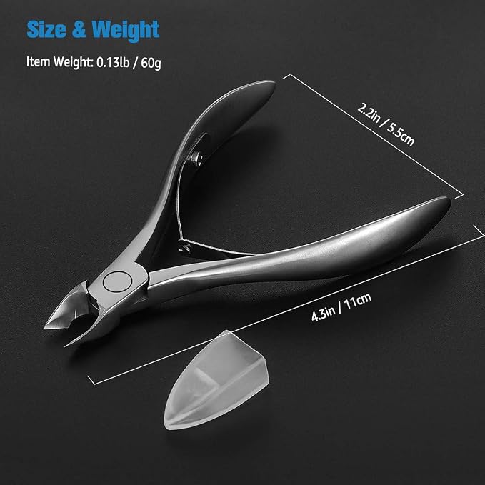 FERYES Cuticle Clippers 1/2 Jaw - Image 6