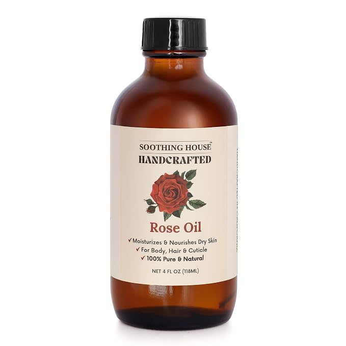 Rose Body Oil, Moisturizing Body Oil - Image 2