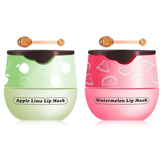 4 Packs Fruit Lip Balm, Moisturizing & Smoothing Lip, Hydrate Repair Prevent by Unknown