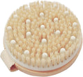 Bamboo Dry Body Brush Shower Brushing Removes Dry Skin by OHOO
