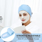 Whaline Spa Facial Headband Head Wrap Terry Cloth Headband 4 Counts Stretch - Image 5