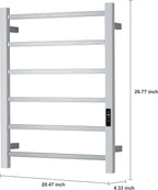 Heated Towel Racks for Bathroom, Wall Mounted Electric Towel Warmer Racks - Image 4
