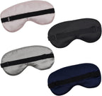 LERSVICVIL 4 Pack Eye Mask for Sleeping Silky Soft Satin Blindfold Adjustable - Image 2