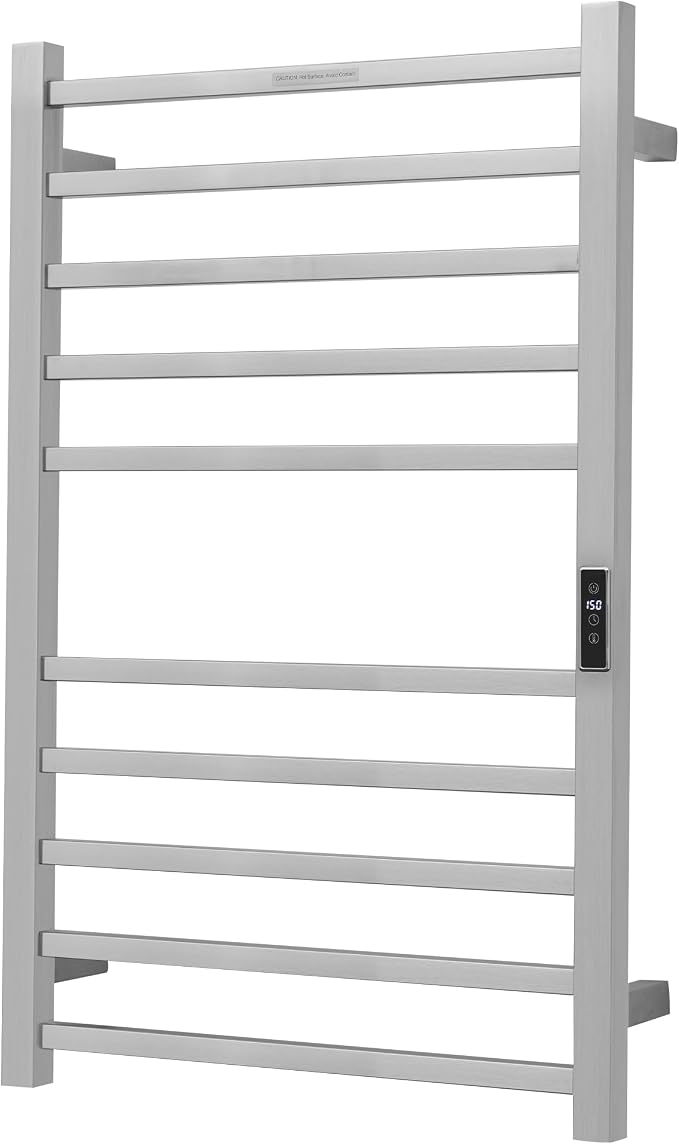 Heated Towel Racks for Bathroom, Wall Mounted Electric Towel Warmer Racks - Image 8