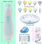 Baby Nail Trimmer Electric Nail File Baby Nail Clippers, Safe Nail Filer - Image 8