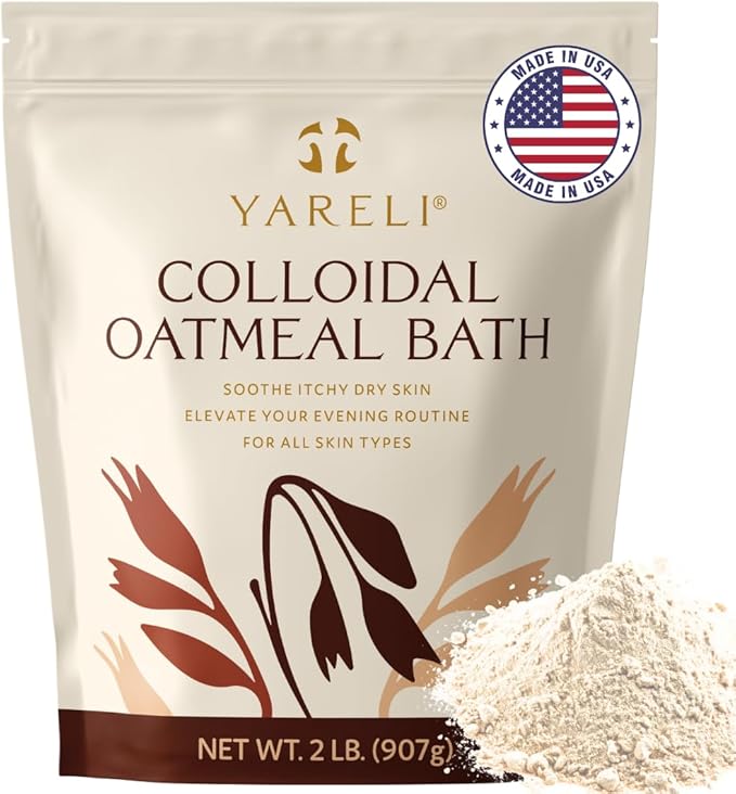 YARELI Colloidal Oatmeal, Bath Powder by YareliBathandBeauty