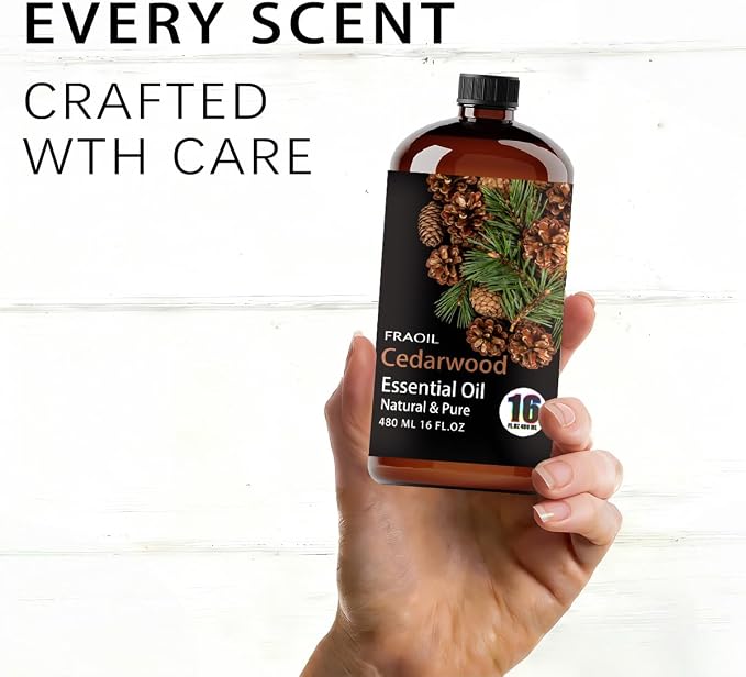 Cedarwood Essential Oil, Cedarwood Oil 16 Fl Oz 480ML - Image 3