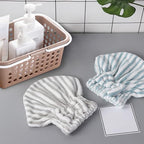 Microfiber Hair Towel Cap, Soft Absorbent Quick Drying Cap - Image 4