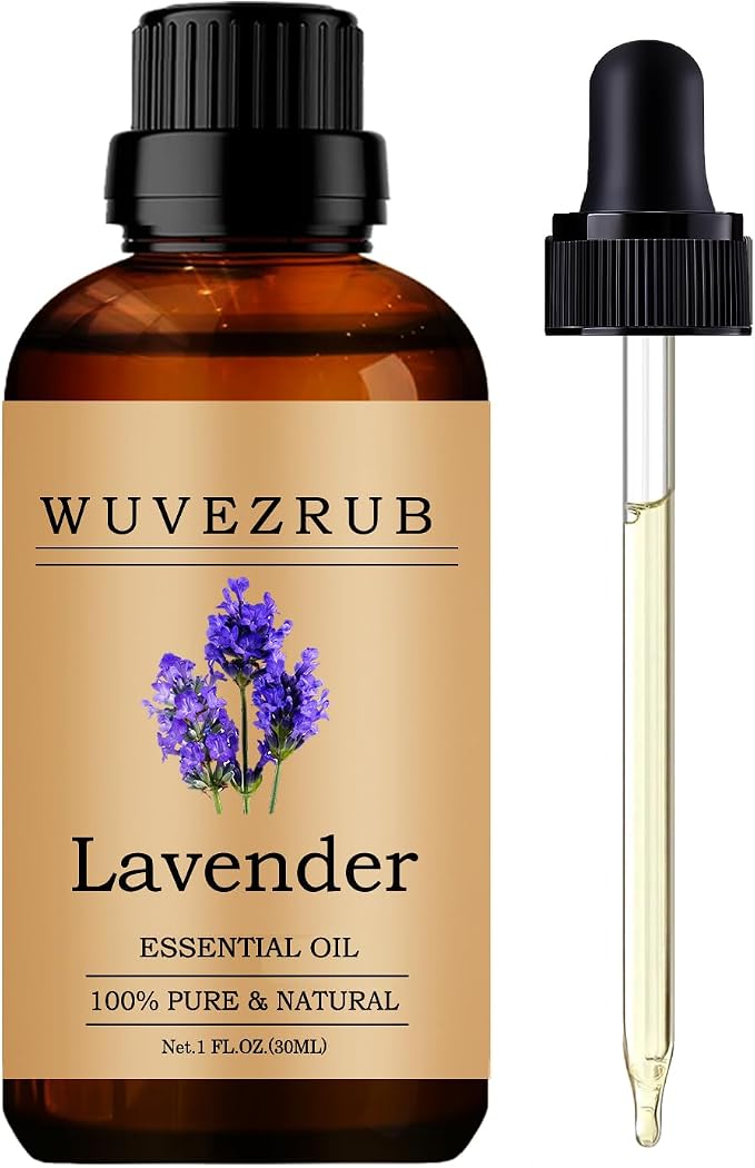 Lavender Essential Oils, 30ML Pure and Natural Essential Oil by WUVEZRUB