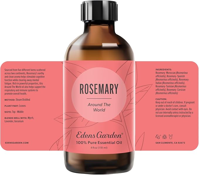 Edens Garden Rosemary Around The World Essential Oil- 100% Pure Premium Grade - Image 9