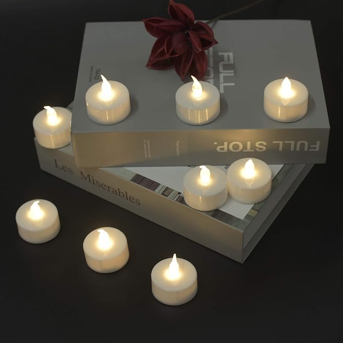 400Pack Battery Tea Lights Candles - Image 4