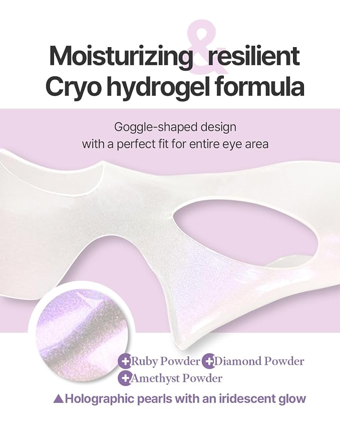 Petitfee Aura Quartz Hydrogel Eye Zone Mask 5ea - Image 6
