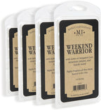 Manly Indulgence Weekend Warrior Scented Wax Melts, Wax Melt Warmer Cubes by ManlyIndulgence