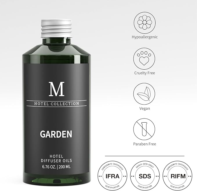 Hotel Scents Garden 6.76 Fl Oz, Home Luxury Aroma, Hotel Fragrance Diffuser Oil - Image 4