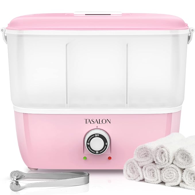 TASALON Hot Towel Steamer for Facials, Hot Towel Warmer Quickly Heats Up in 5 by TASALON