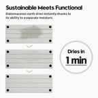 Razborci 2 Pack Fast Drying Water Absorbing Diatomite Stone Mat Tray - Image 5