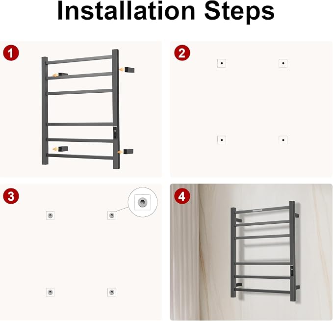 Electric Heated Towel Warmer - Image 7
