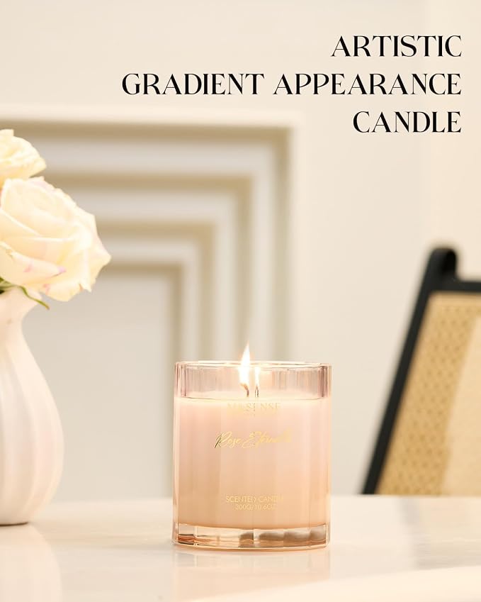 M&SENSE Rose Scented Candles for Home - Image 6