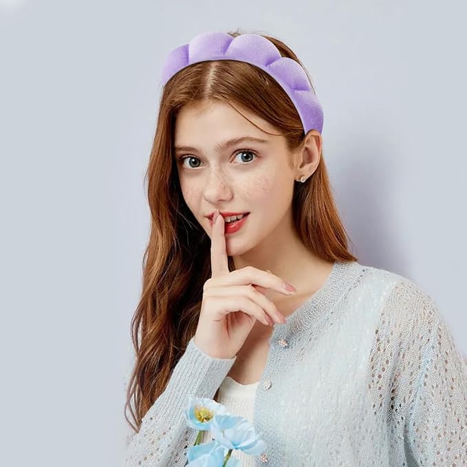 Spa Terry Cloth Headbands for Facial Skincare, Makeup Application, and Face - Image 6