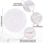 Face Steaming Towel, 4 Pack Reusable Face Towel Cold Hot Compress Facial - Image 7