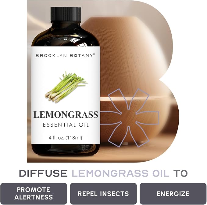 Brooklyn Botany Lemongrass Essential Oil - Image 6