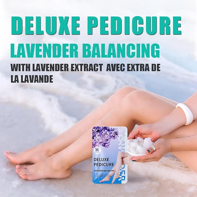12 Pack Foot Soak with Sea Salt-Toenail Repair Softens Thick Calluses Stubborn - Image 7