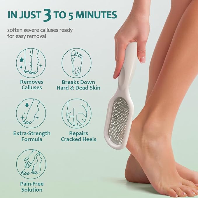 Gorgellux Callus Remover for Feet, Callus Remover Gel & Foot File Kit, Foot - Image 5