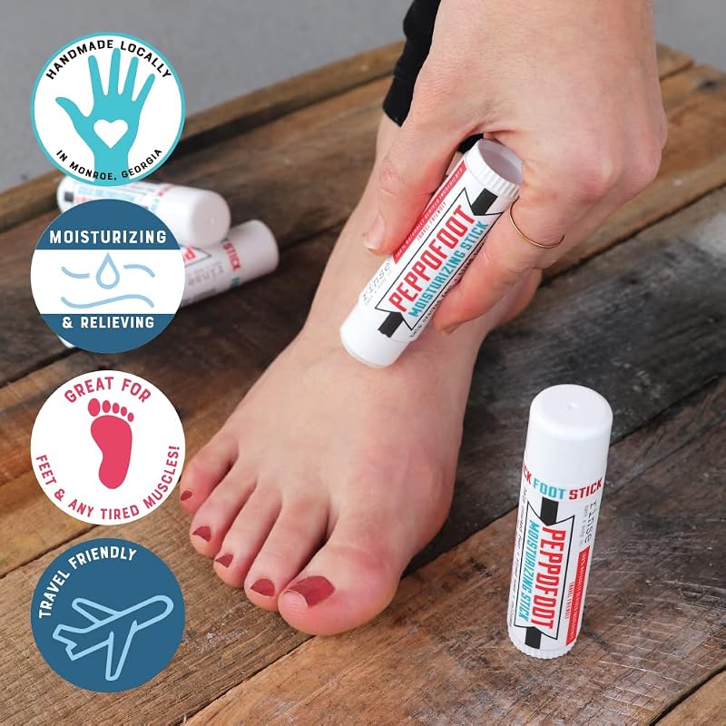 Rinse Bath & Body Peppofoot Heel Balm Stick - Image 3