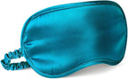 Breathable Silk Sleep Mask Blindfold, Elastic Blackout Eye Cover Headband by LULUSILK