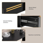 OmySalon Wall Mount Salon Station, Hair Stylist Cabinet - Image 5