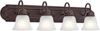 Kichler 5338TZS 30" 4-Light Bathroom Vanity Light Fixture by Kichler