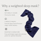 Nodpod Gentle Pressure Sleep Mask | Patented Light Blocking Design - Image 3