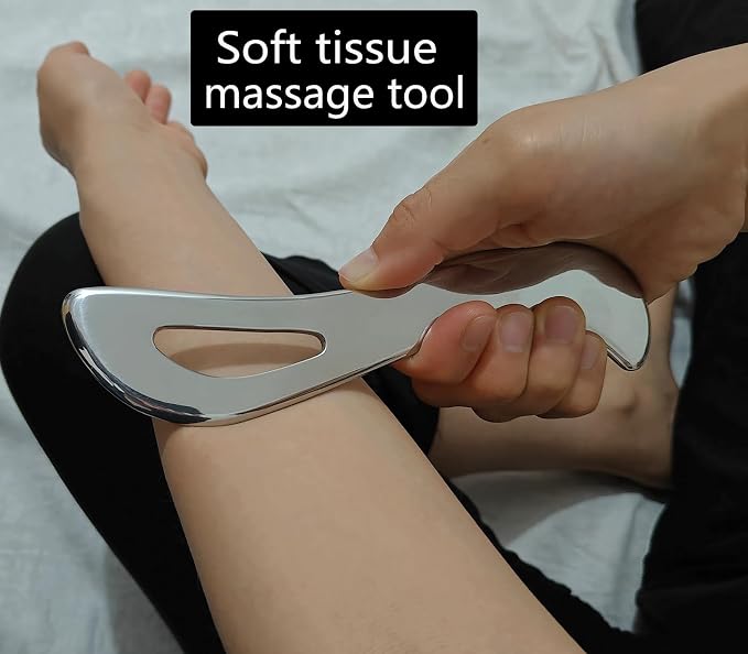 Stainless Steel Gua sha Scraping Massage Tool, IASTM Tool, Physical Therapy - Image 3
