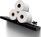Artori Floating Toilet Paper Shelf Storage - Image 6