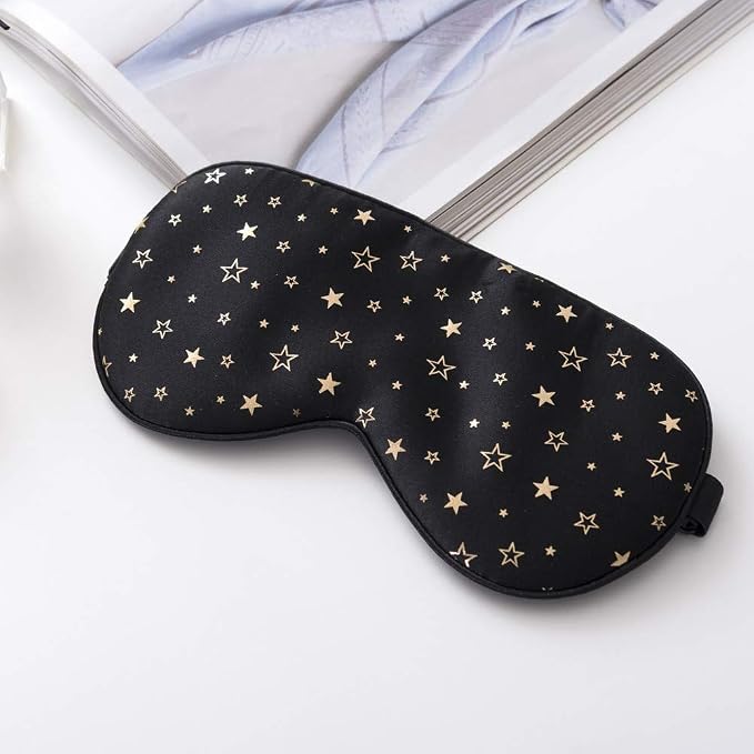 100% Silk Sleep Eye Mask Comfortable Blindfold Super Soft Eye mask - Image 4