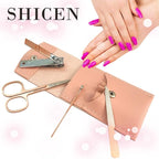 Manicure Set, Professional Women Nail Clippers Kit 4PCS， Stainless Steel Nail - Image 6