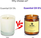 Aromatherapy Candles, Scented Candles, 7OZ Lavender Eucalyptus Candles Stress - Image 6