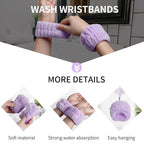 6 Pcs Elastic Microfiber Spa Headband Set - Image 3