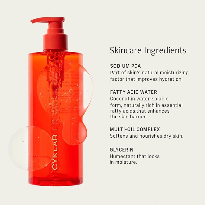 CYKLAR Sensorial Body Wash. Naked Neroli Hydrating Cleanser - Image 6