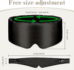 SECZIPE 100% Mulberry Silk Sleep Mask Eye Mask - Image 5