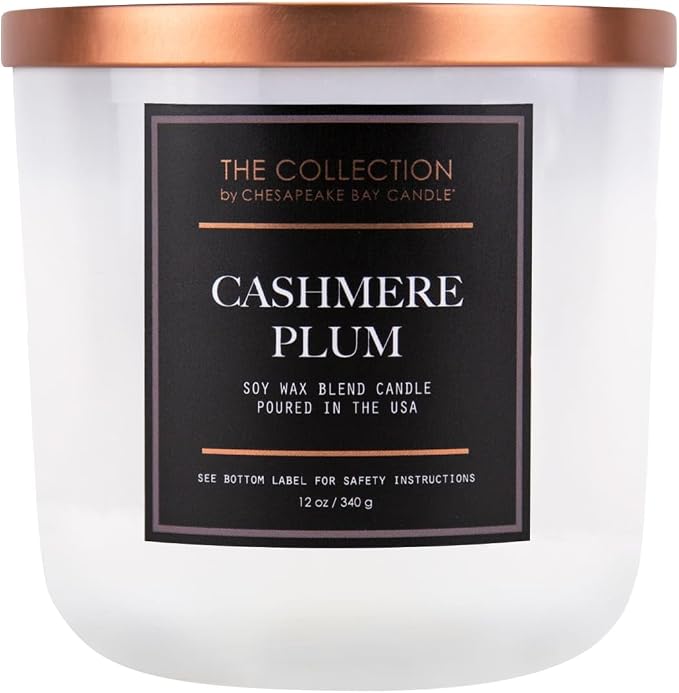 Chesapeake Bay Candle The Collection Two-Wick Scented Candle Cashmere Plum by ChesapeakeBayFragrance