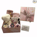 Spa Gift Baskets for Women, Luxury Self Care Gifts for Mom, Get Well Soon Gifts by BEECOGIF2U