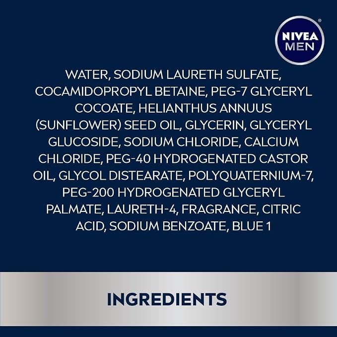 Nivea Men Sport Body Wash with Revitalizing Minerals, 16.9 Fl Oz Bottle - Image 6