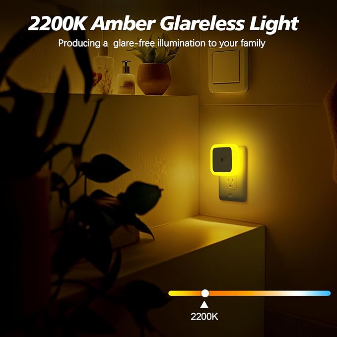 Sujeet Night Light, Night Lights Plug into Wall, Nightlight Plug in Night Light - Image 3