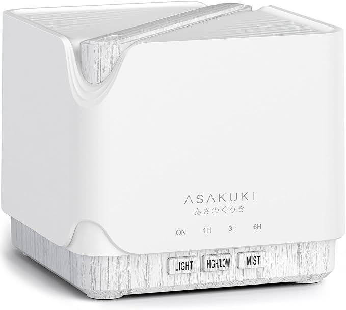 ASAKUKI Essential Oil Diffuser for Home, Large 700 ml Humidifier by ASAKUKI