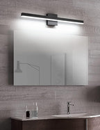 Joossnwell Modern Vanity Light Fixtures Matte Black Aluminum Bar Lighting - Image 4