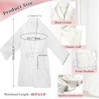 my novel things Birthday Gifts for Women, Bathrobe Set, Spa Robe and Slippers - Image 2