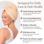 Luxury Microfiber Hair Towel Wrap - Image 3