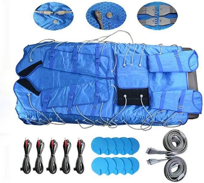 3 in 1 Pressotherapy Far Infrared Sauna Blanket Heating SPA Body Detox Machine - Image 3